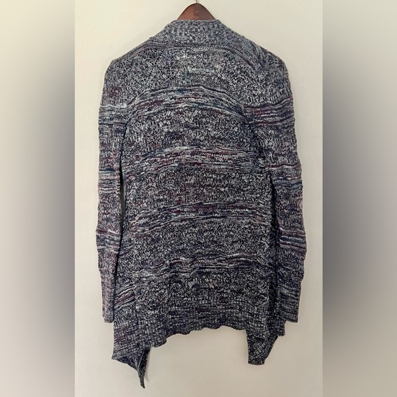 AMERICAN‎ EAGLE OUTFITTERS Women’s Long Open Cardigan Size XS Sharkbite Hem Cozy - Picture 6 of 10